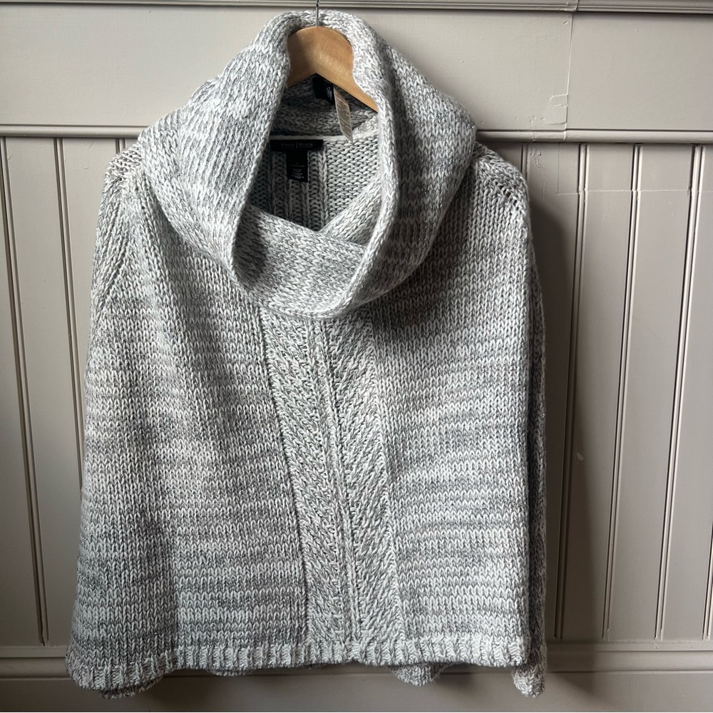 White House Black Market poncho sweater - Sz S